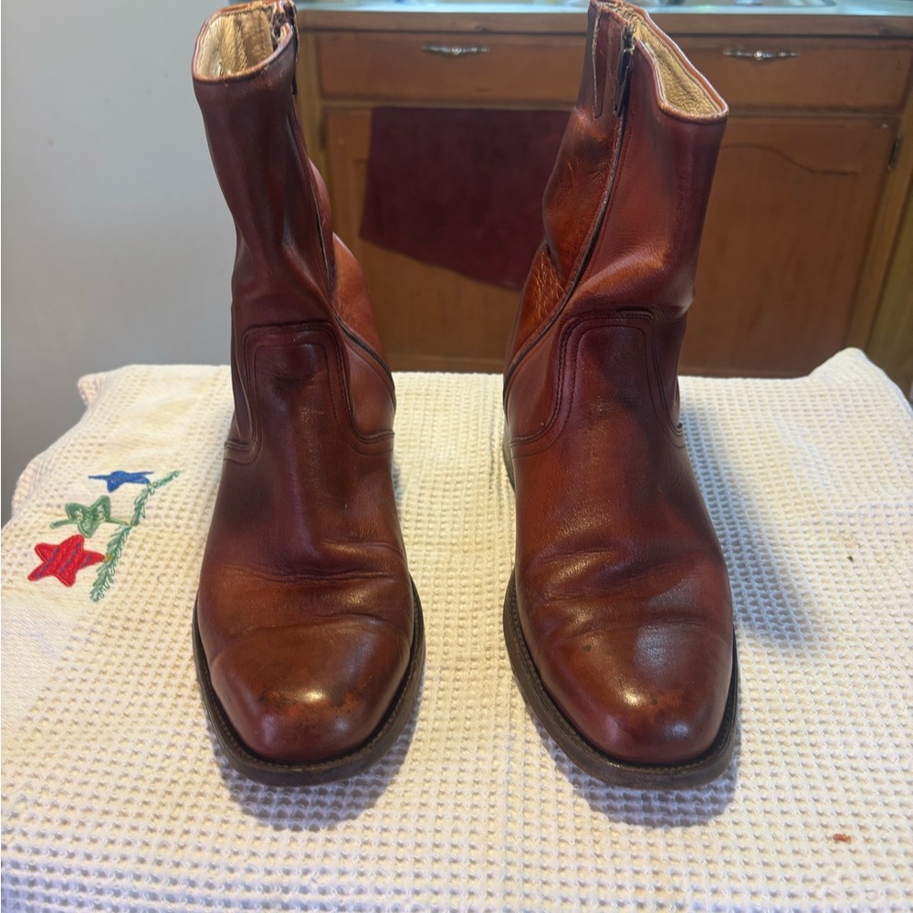 Men's Frye side zip campus Boots size 11